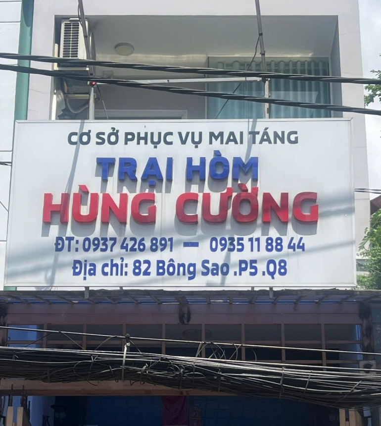 Dịch vụ tang lễ Hùng Cường - Quận 8