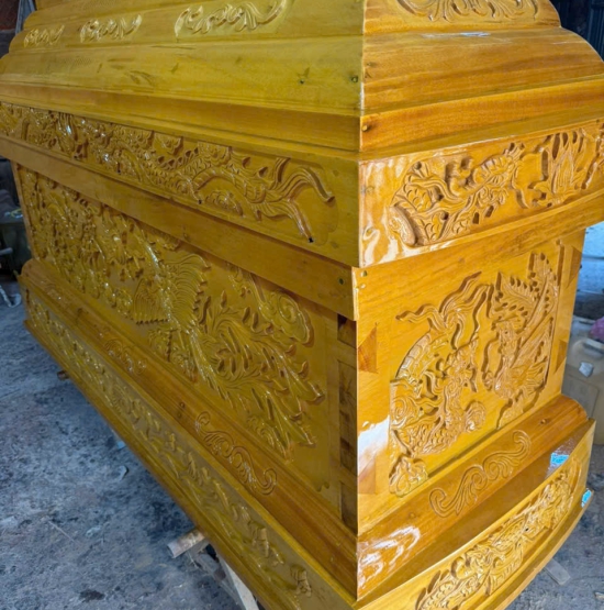 Quan tài gỗ mỹ cối